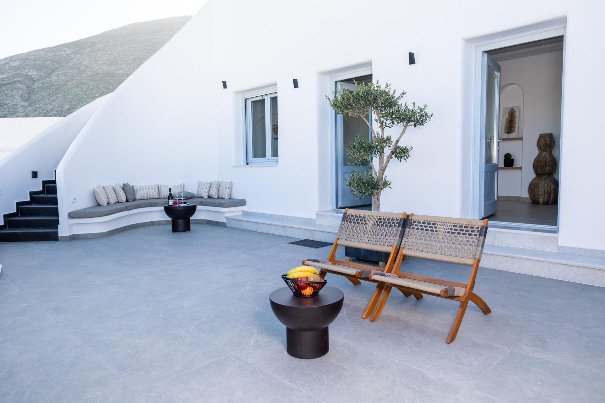 Sn Santorini Apartments Kamári Exterior foto